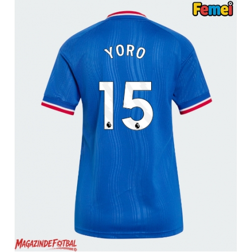 Manchester United Leny Yoro #15 Tricou Fotbal Replică 2026-27 Femei Deplasare Manchester United Leny Yoro #15 Tricou Fotbal Replică 2026-27 Femei Deplasare